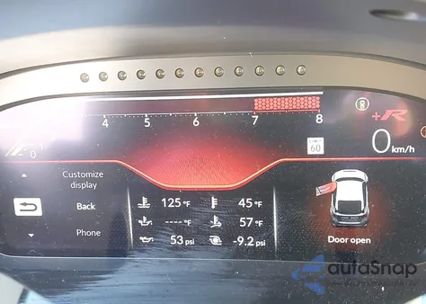 2023 Honda Civic Type R Touring z USA, uszkodzony, nr VIN JHMFL5G4XPX000210